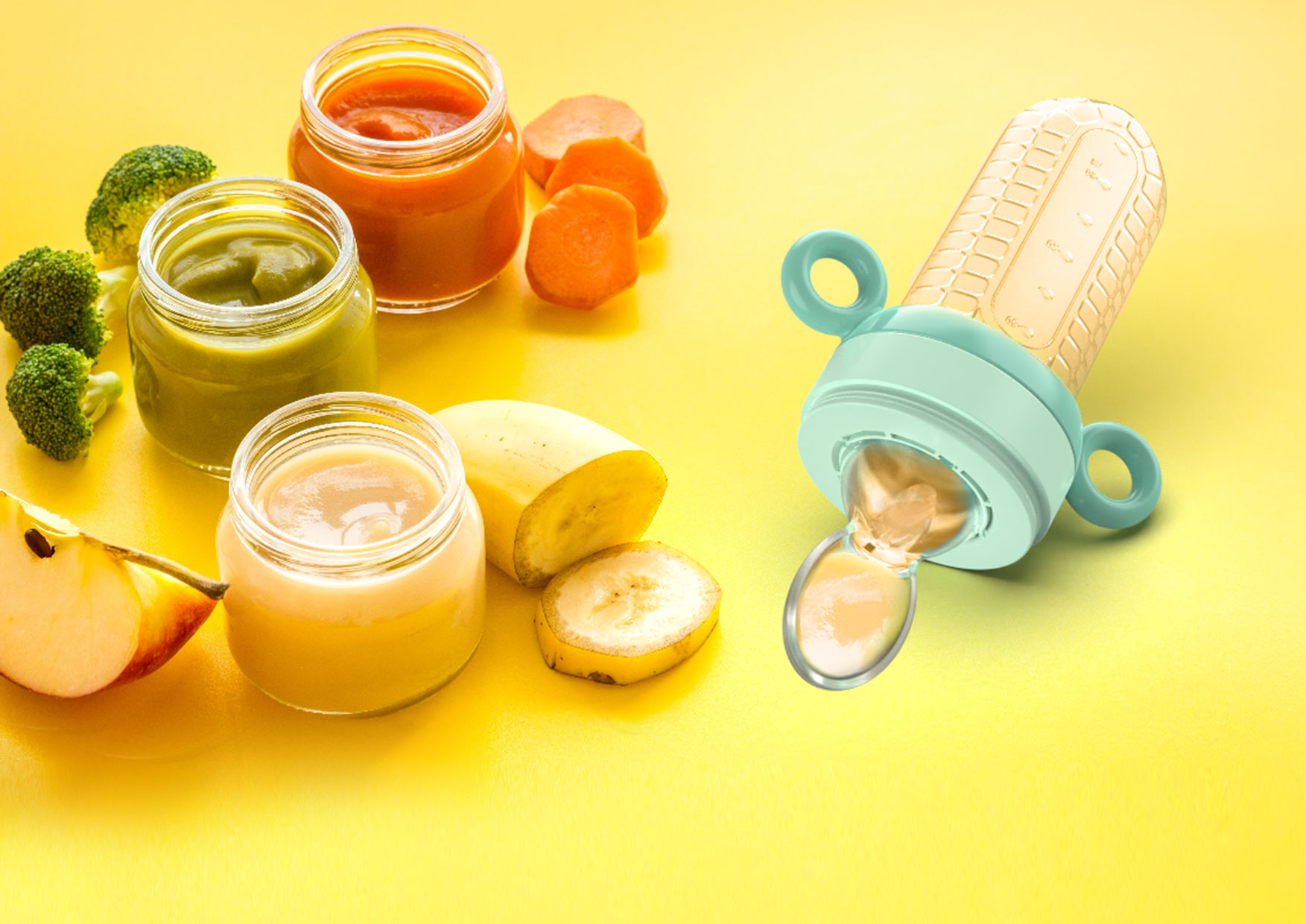 Neno Gusto na stole i w tle konfitury